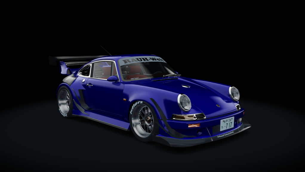 Porsche 911 CarreraRS 3.6 Turbo, skin DEEPBLUE