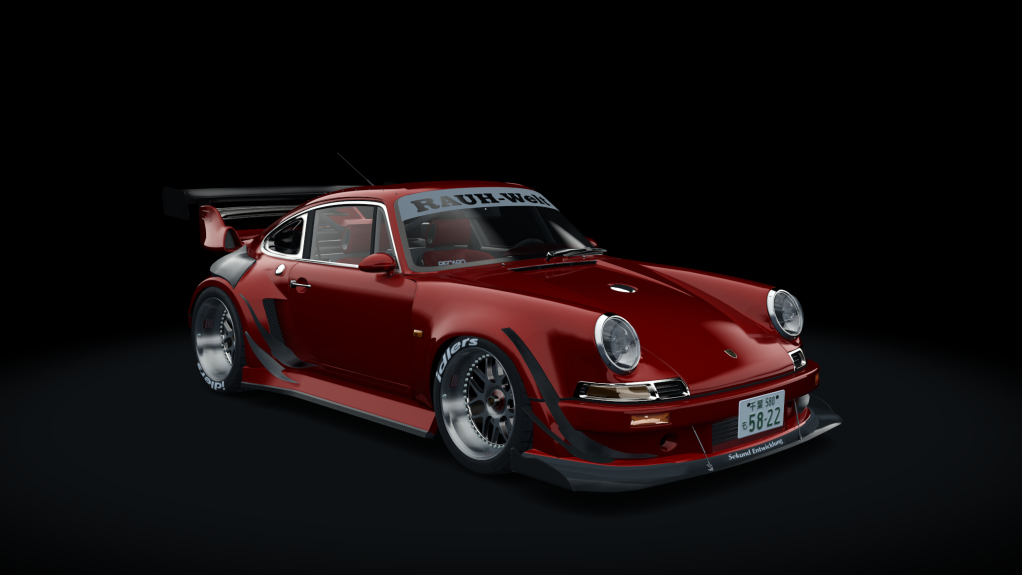 Porsche 911 CarreraRS 3.6 Turbo, skin RED