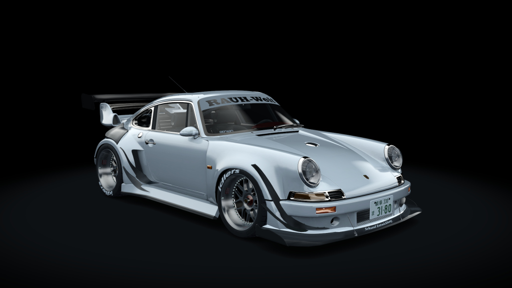 Porsche 911 CarreraRS 3.6 Turbo, skin white