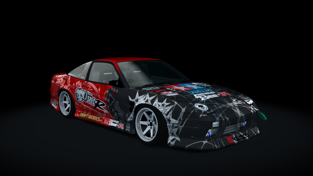 Nissan 180SX WDT Street, skin HKS_Spec_R