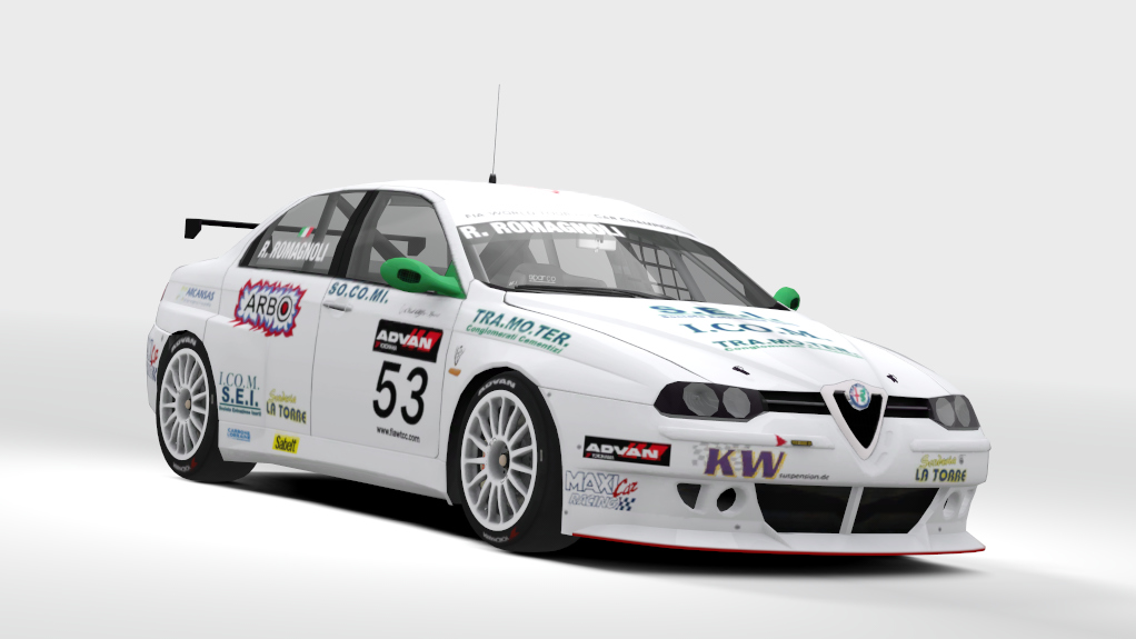 Alfa Romeo 156 WTCC, skin default