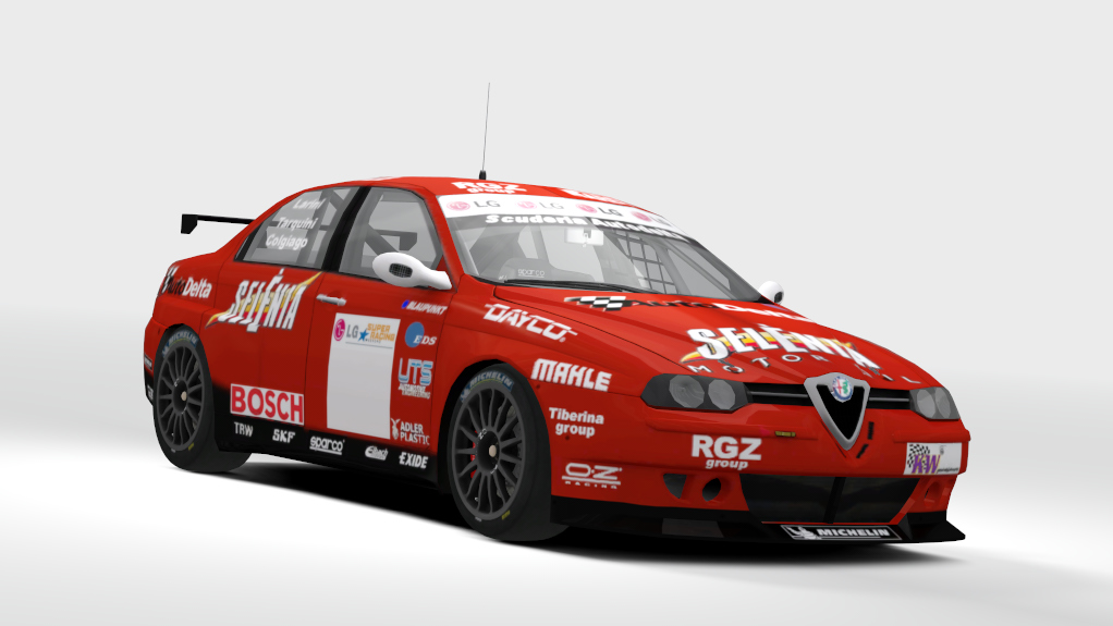Alfa Romeo 156 WTCC, skin selenia
