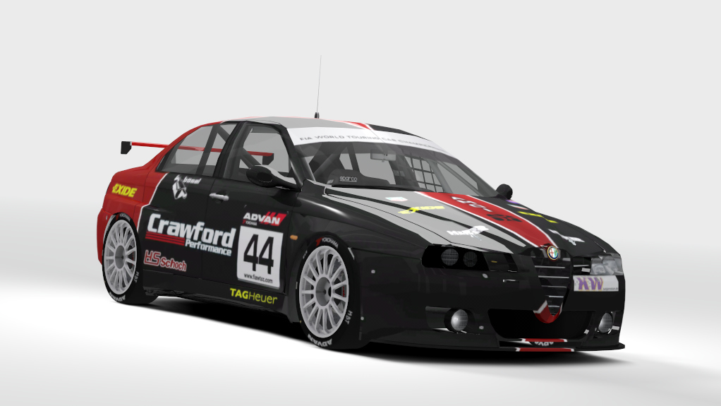 Alfa Romeo 156 GTA WTCC, skin Crawford_racing_44