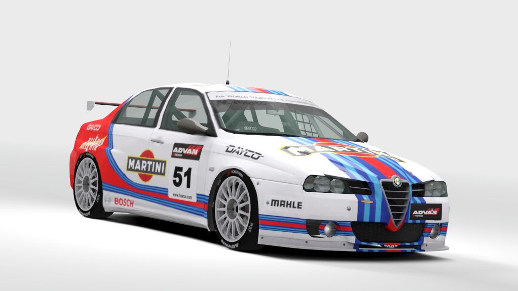Alfa Romeo 156 GTA WTCC, skin Martini_51
