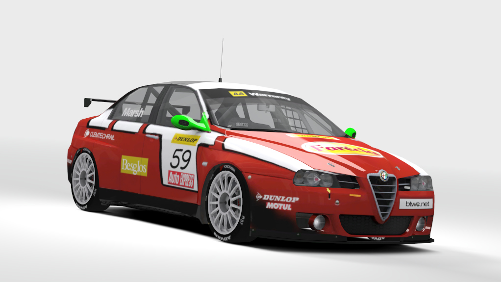 Alfa Romeo 156 GTA WTCC, skin Team_A-tech_59