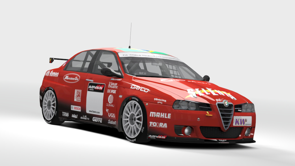 Alfa Romeo 156 GTA WTCC, skin default