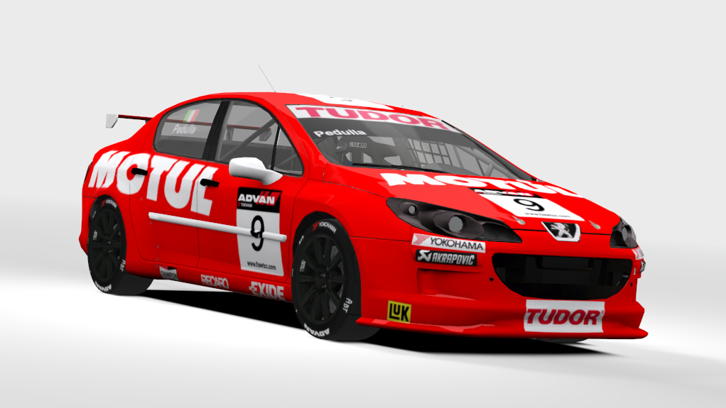Peugeot 407 WTCC, skin motul_9