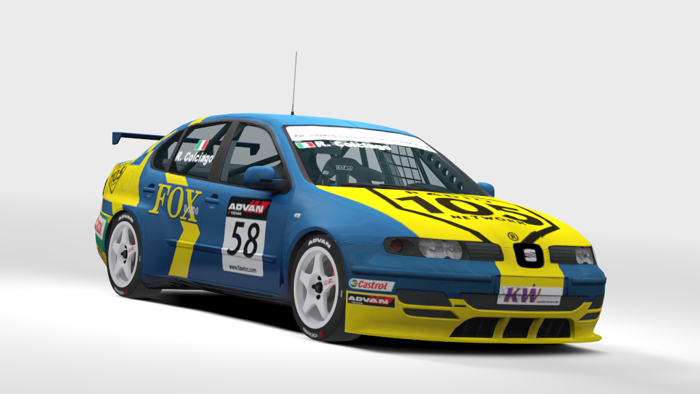 Seat Toledo WTCC, skin SEAT Sport Italia