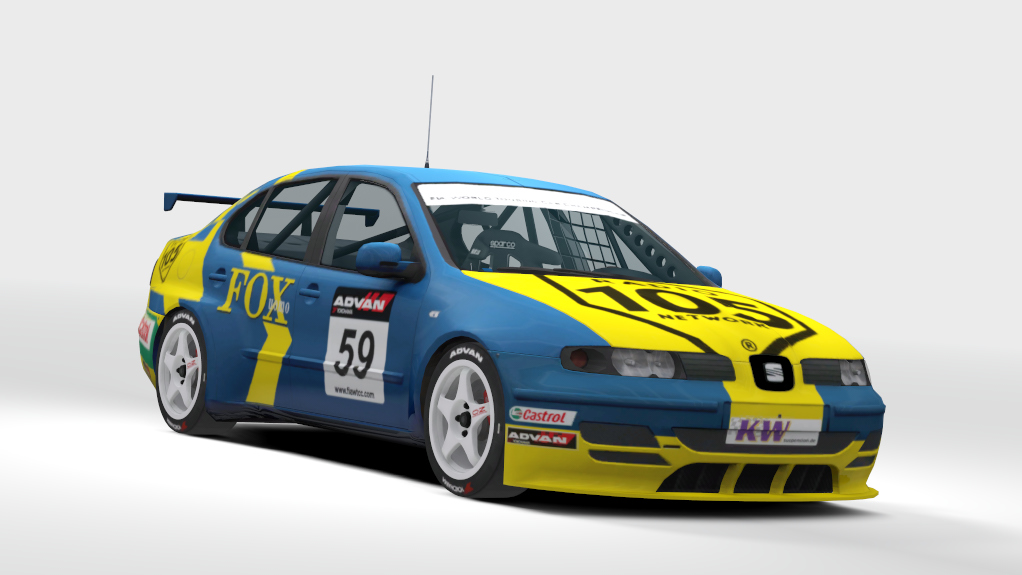 Seat Toledo WTCC, skin default