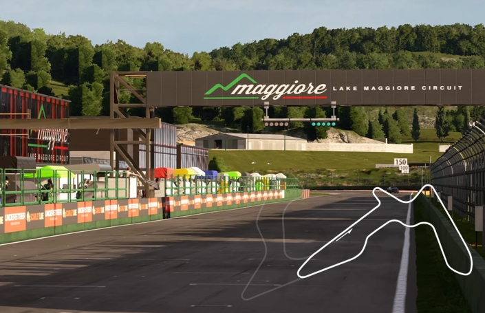 Autodrome Lago Maggiore, layout e