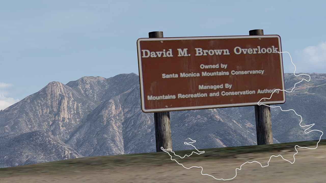 Santa Monica Mountains, layout d_davidBrown