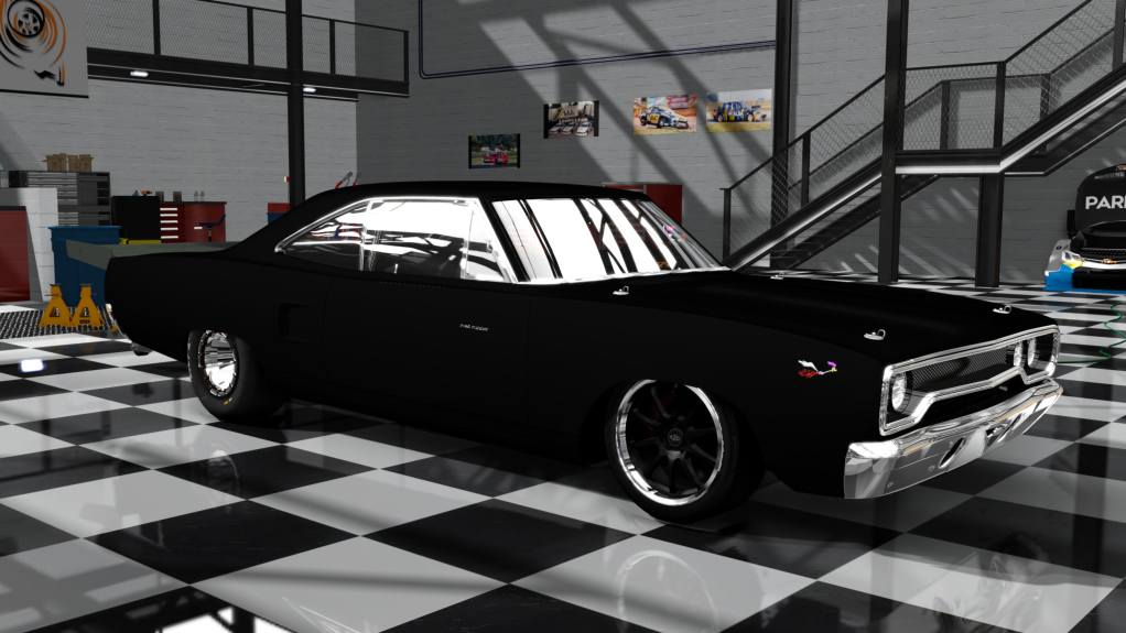 Plymouth Road Runner Drag, skin dark