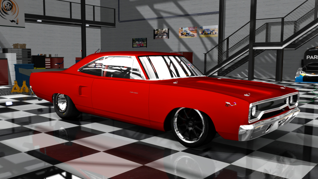 Plymouth Road Runner Drag, skin orange