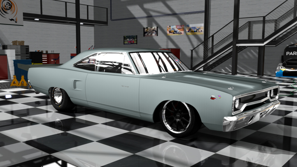 Plymouth Road Runner Drag, skin sky