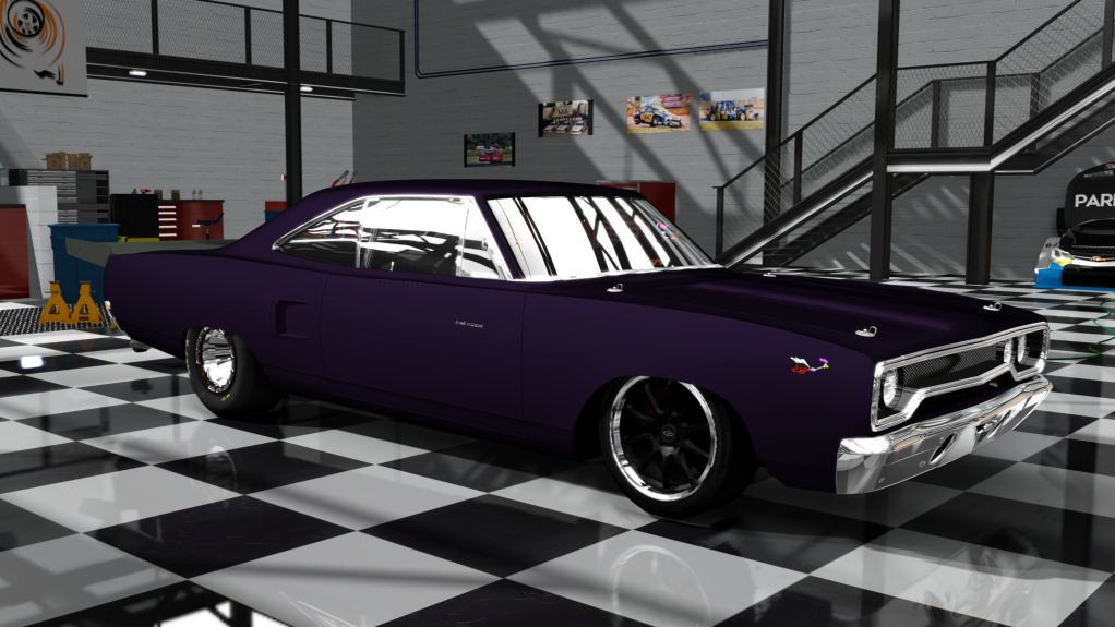 Plymouth Road Runner Drag, skin vio