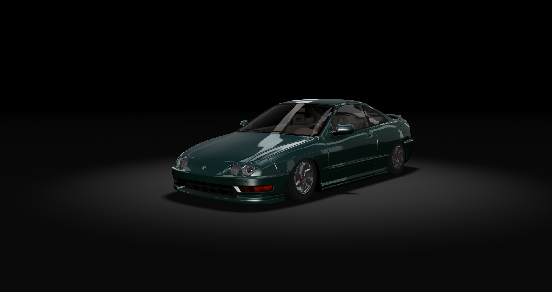 bh_acura_gsr, skin Clover Green Pearl + Parchment