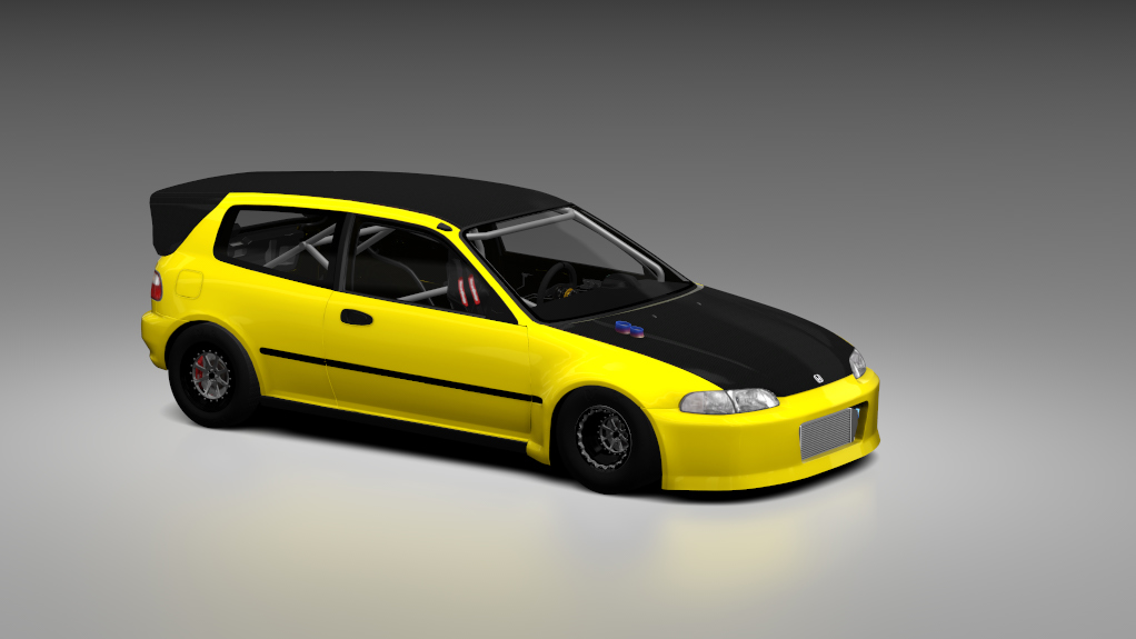 bh_civic_drag, skin YELLOW