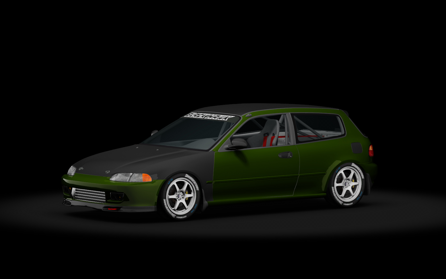 bh_civic_eg, skin Green