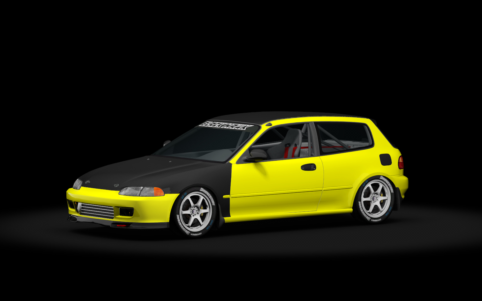 bh_civic_eg, skin Yellow