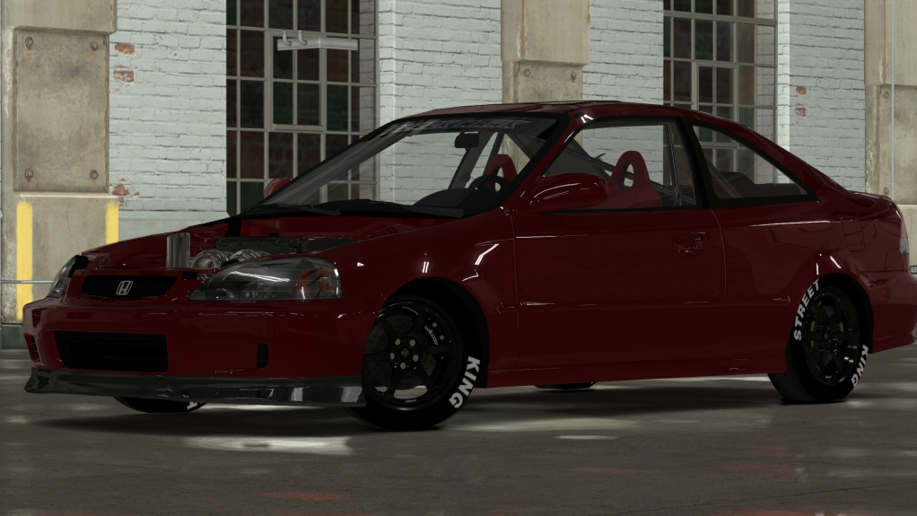 bh_civic_turbo, skin RED