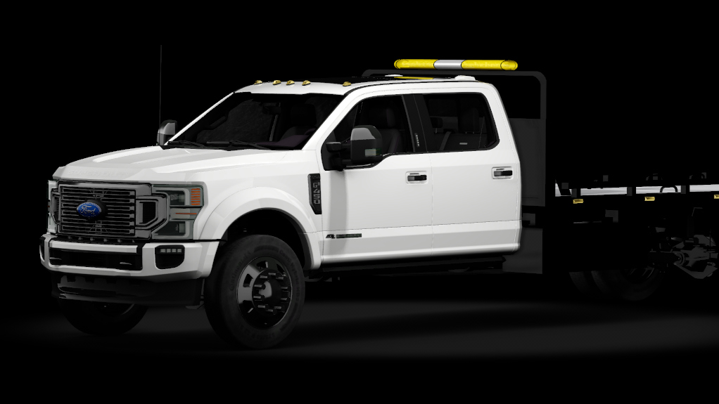 bh_ford_f450_flatbed, skin star_white_metallic_tri_coat