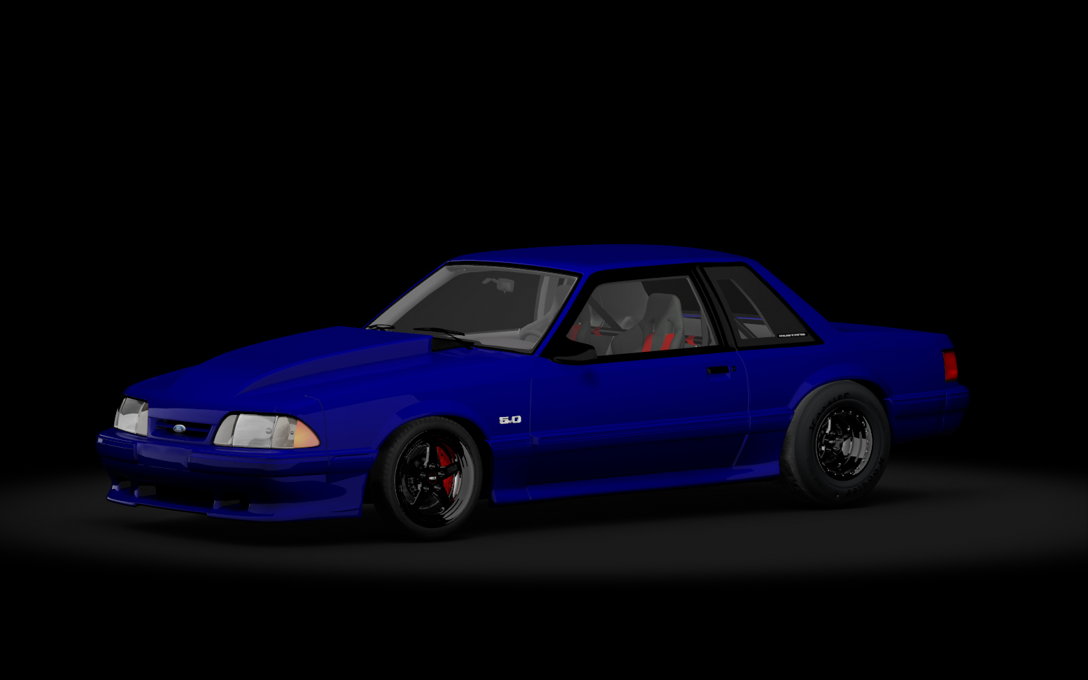 bh_mustang_foxbody, skin Blue