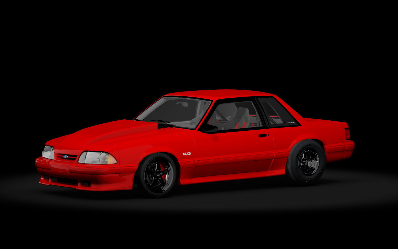 bh_mustang_foxbody, skin Red