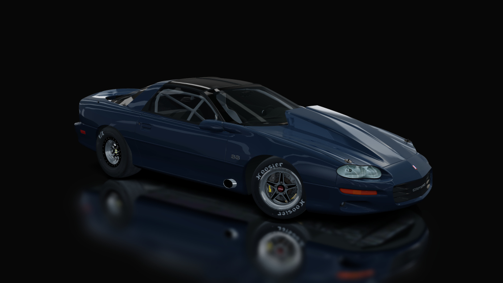 Chevrolet Camaro SS NASHER, skin navy_blue