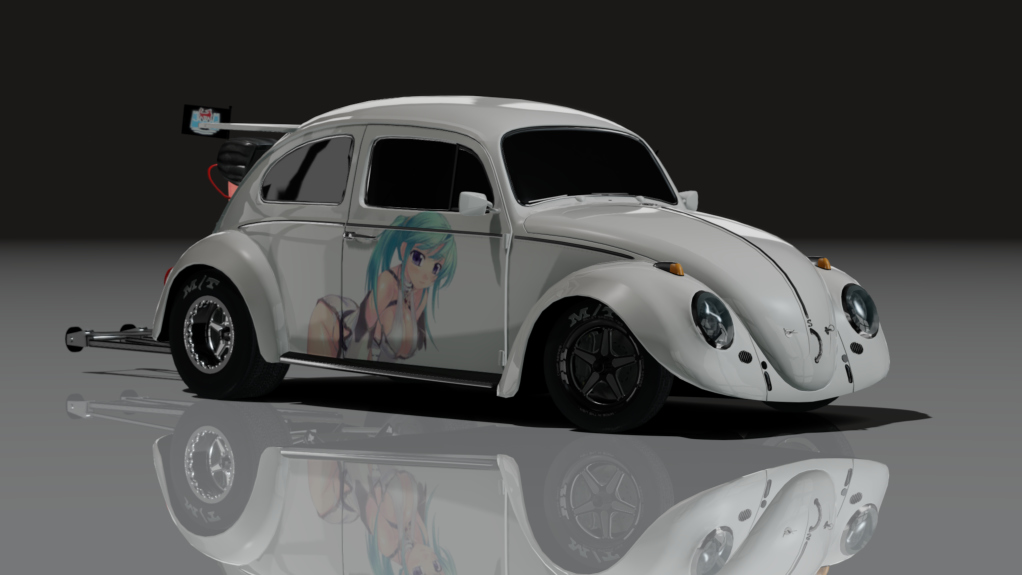 CP Drag Beetle, skin skull