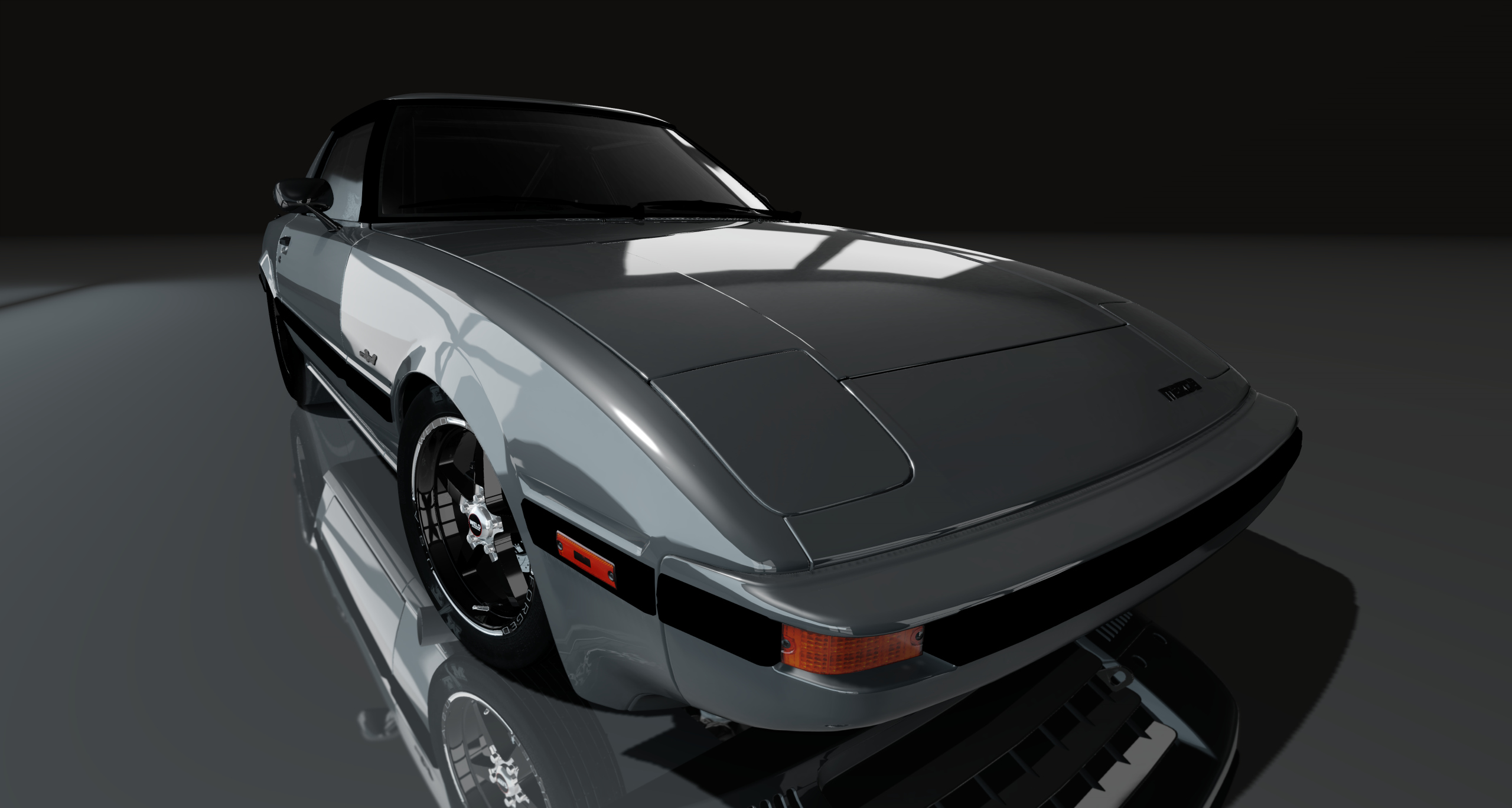 CP Drag RX-7 FB Stick Shift, skin Gray