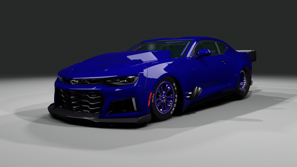 D&O Chevrolet Camaro ZL1, skin blue_metallic