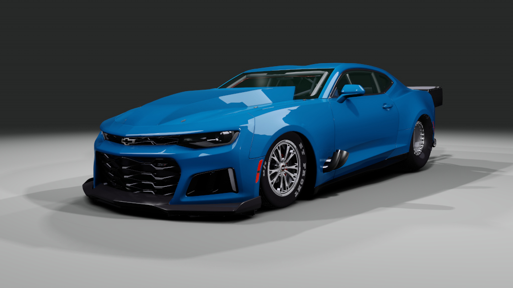 D&O Chevrolet Camaro ZL1, skin laguna_blue