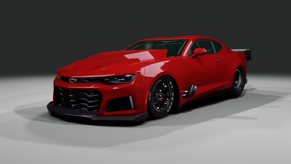 D&O Chevrolet Camaro ZL1, skin torch_red