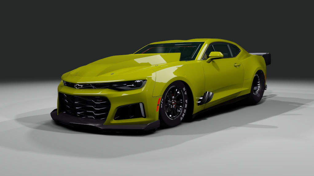 D&O Chevrolet Camaro ZL1, skin velocity_yellow