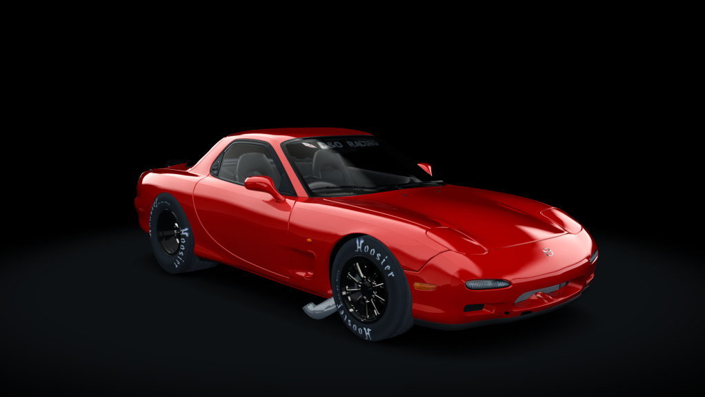 D&O Canito Mazda RX-7, skin Vintage_Red