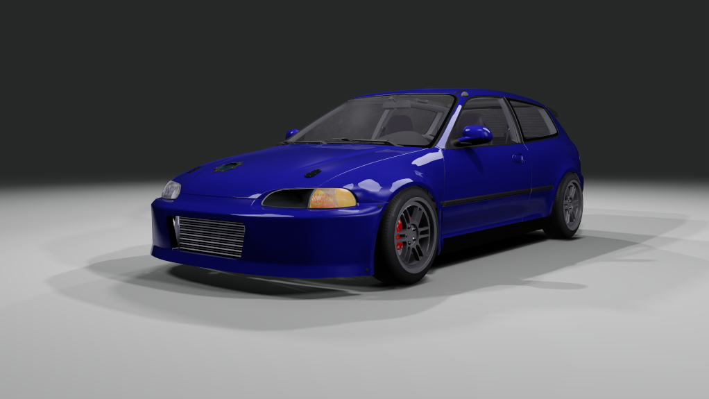 D&O Civic 11 Sec, skin blue