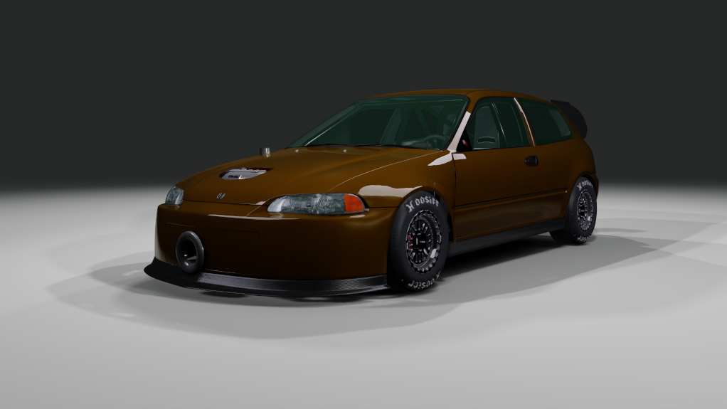 D&O Racing Civic AWD NOS, skin brown