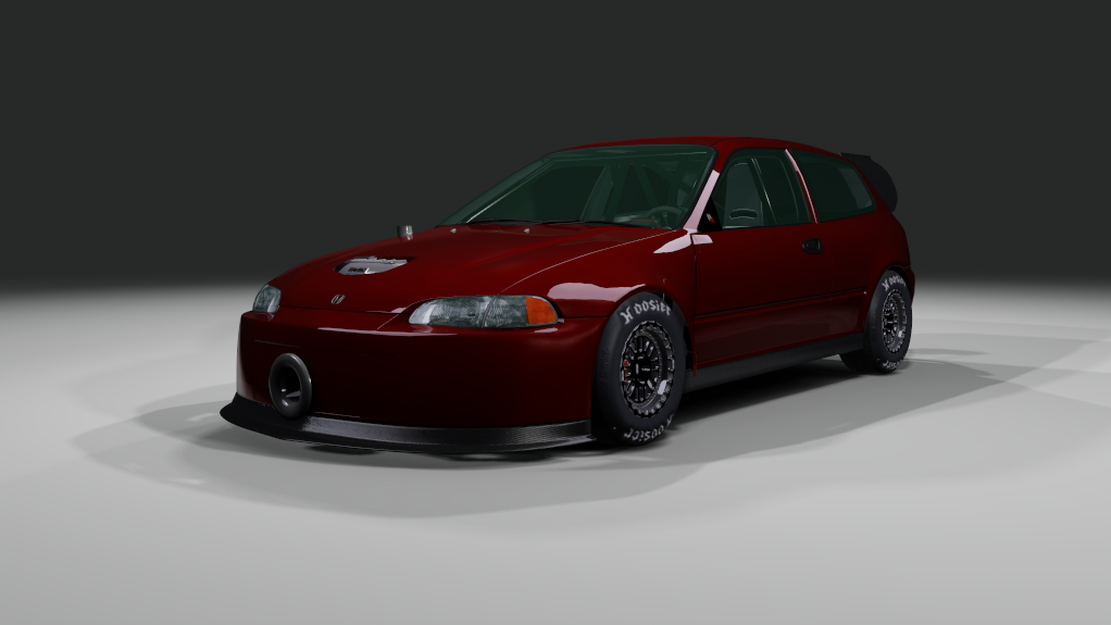 D&O Racing Civic AWD NOS, skin red