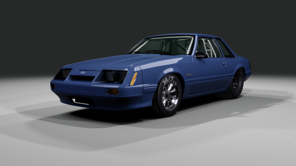 D&O Foxbody, skin Dark Blue