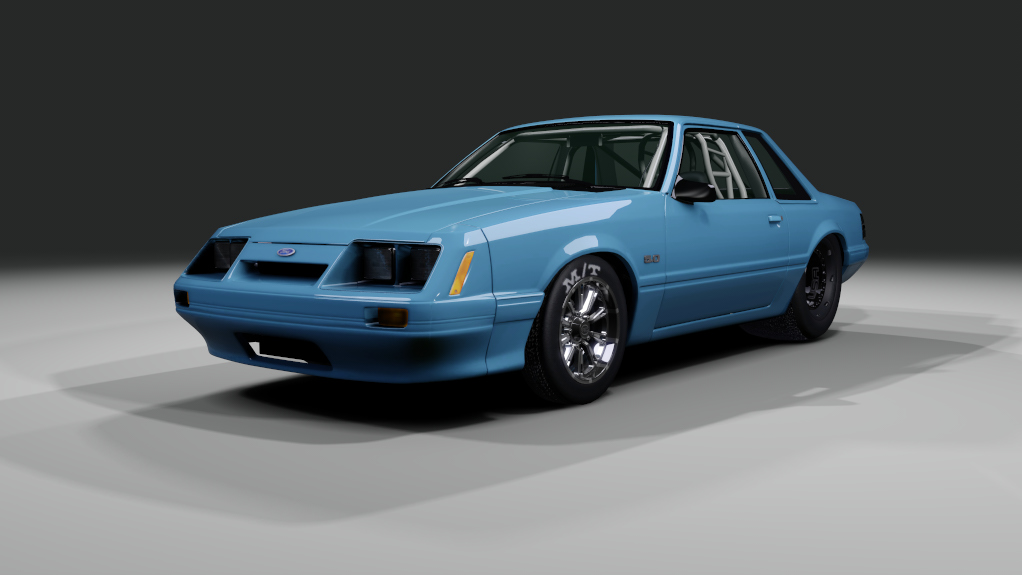 D&O Foxbody, skin Light Blue