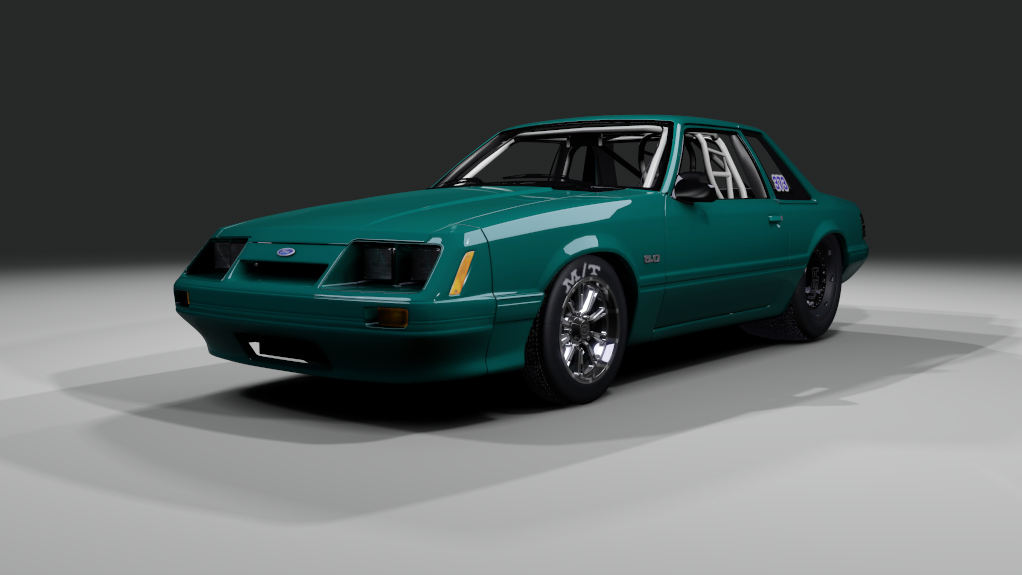 D&O Foxbody, skin Light green