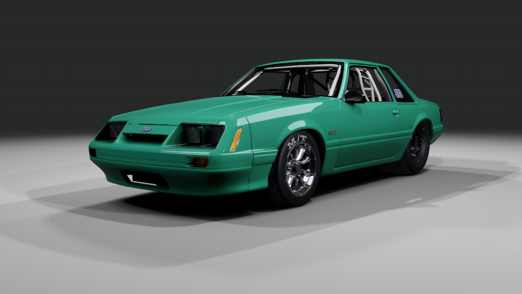 D&O Foxbody, skin Mint green