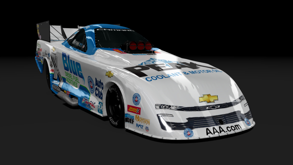 D&O Funny Car Nitro, skin Chevy-John Force JFR