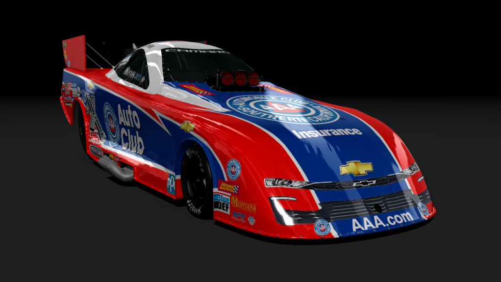 D&O Funny Car Nitro, skin Chevy-Robert Hight JFR