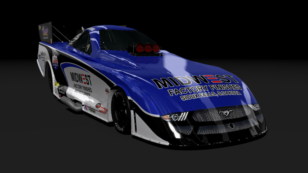 D&O Funny Car Nitro, skin Ford-Densham Motorsport