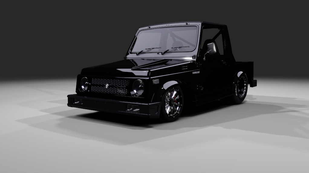 D&O Suzuki Samurai Shuto, skin black