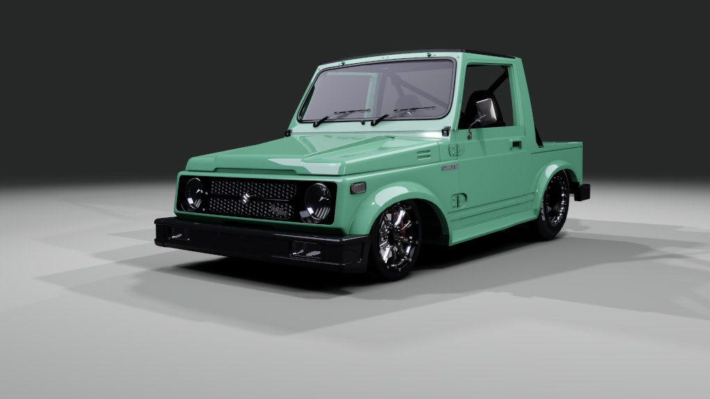 D&O Suzuki Samurai Shuto, skin mint