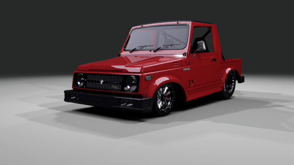 D&O Suzuki Samurai Shuto, skin red