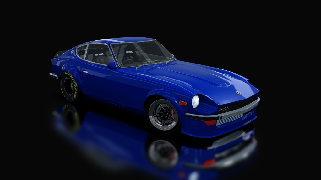 Nissan 240Z NASHER, skin BLUE