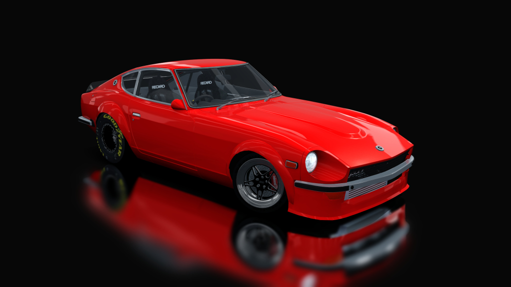 Nissan 240Z NASHER, skin RED